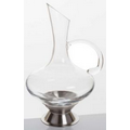 Virtual Orbital Decanter w/Handle & Stainless Steel Base